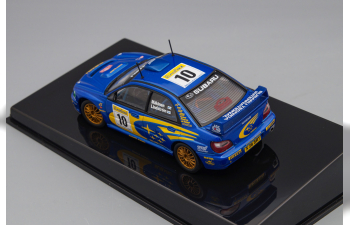 SUBARU Impreza WRX #10 Rally Montecarlo 2002 T.Makinen - K.Lindstrom, blue