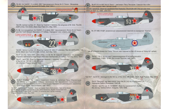 Yak-9 Wet decal