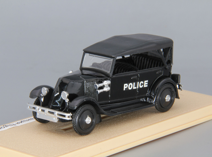 RENAULT NN Torpedo Capote Police France (1927), black