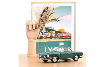 VOLKSWAGEN Karmann Ghia Type 34 Coupe (1961), green