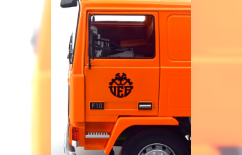 VOLVO F10 (1977), orange/schwarz