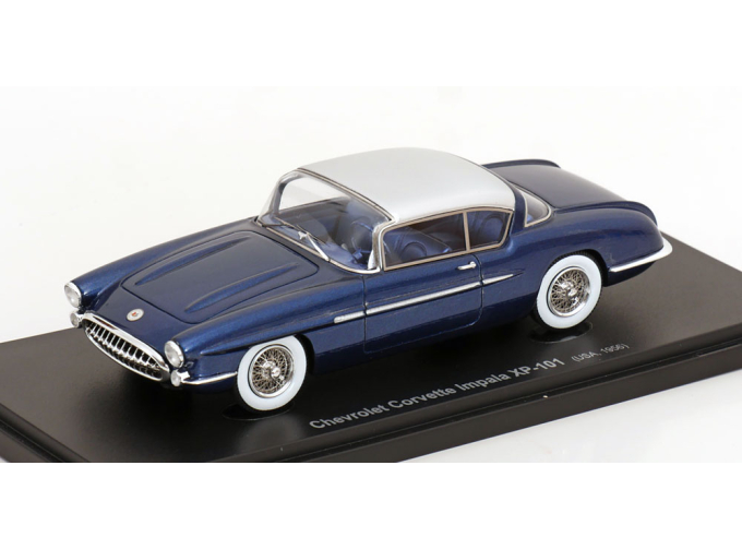 CHEVROLET Corvette Impala XP-101 (1956), blue metallic/ silver