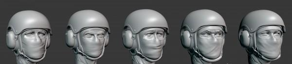 Российские танкисты в бронешлемах и балаклавах (№1)