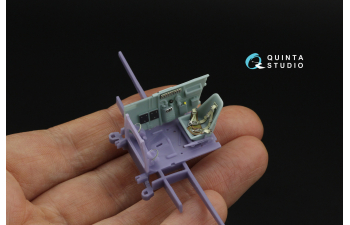 3D Декаль интерьера кабины Bf 109E-3/E-4 (Dragon)