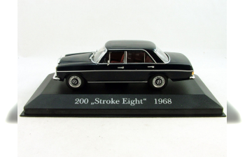 MERCEDES-BENZ 200 "Stroke Eight" (1968), Mercedes-Benz Offizielle Modell-Sammlung 8, темно-синий