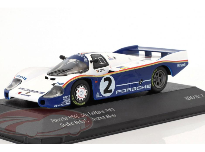 PORSCHE 956 LH 1000km Spa Stefan Bellof, Thierry Boutsen (1985)