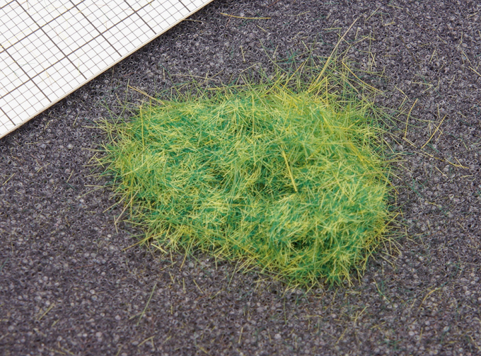 Трава жёлто-зелёная , статичная / 2-6мм