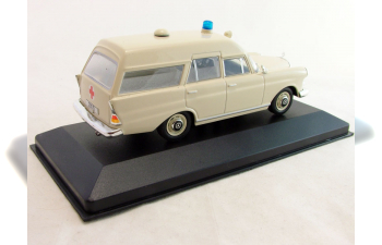 MERCEDES-BENZ 200 D Binz Ambulance (1965), Mercedes-Benz Offizielle Modell-Sammlung 67, beige