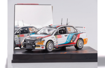 MITSUBISHI Lancer Evolution IX #31 A.Araujo - M.Ramalho, white