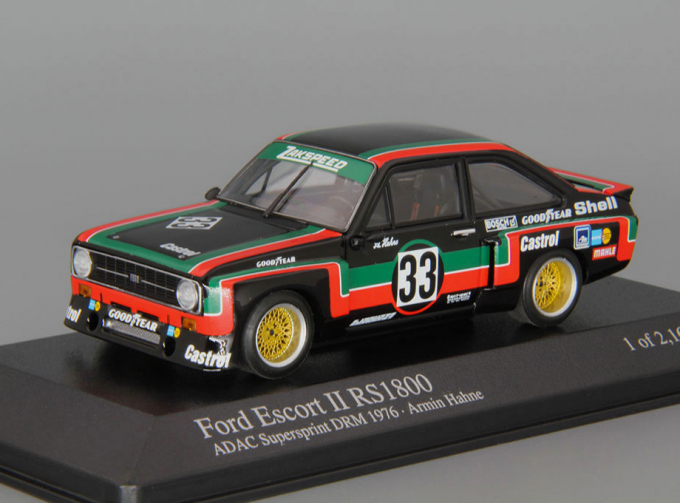 FORD Escort II RS1800 A. Hahne DRM Supersprint (1976), black