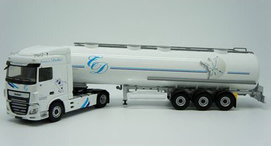 DAF XF MY 2017 Space Cab c полуприцепом-цистерной "DALLET" 2019