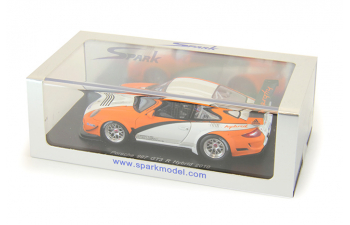 PORSCHE 997GT3 R Hybrid (2010), orange / white