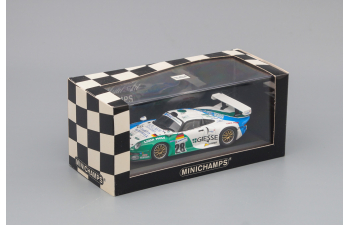 PORSCHE 911 GT1 Le Mans #28 Konrad Motorsport Konrad / Baldi 1997, white / green / blue