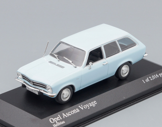 OPEL Ascona Voyage (1970), light blue