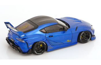 TOYOTA GR Supra Liberty Walk (2025), blue metallic