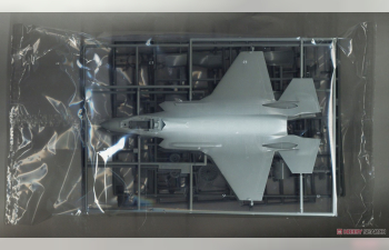 Сборная модель Современный американский реактивный истребитель F-35 LIGHTNING II (A Version) "65th Aggressor Squadron"