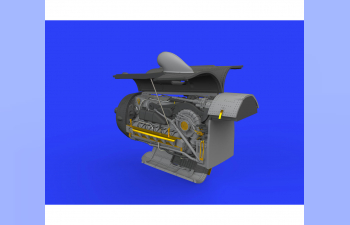 Bf 109G-10 двигатель