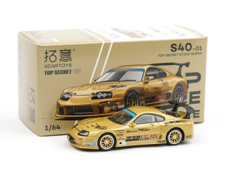 TOYOTA Supra GT300 Top Secret, gold