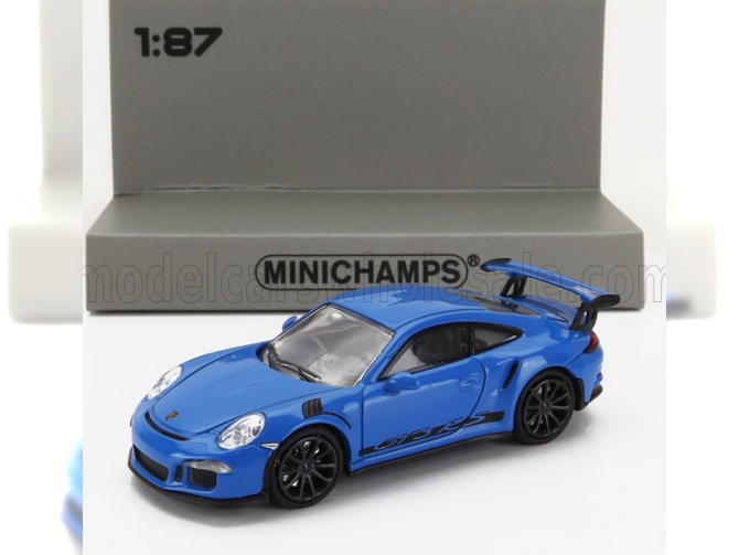 PORSCHE 911 991 Gt3 Rs Coupe (2015), Blue