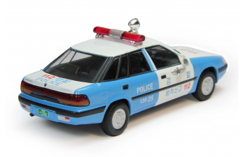 DAEWOO Espero S Полиция Южной Кореи, Полицейские Машины Мира 71, бело-голубой