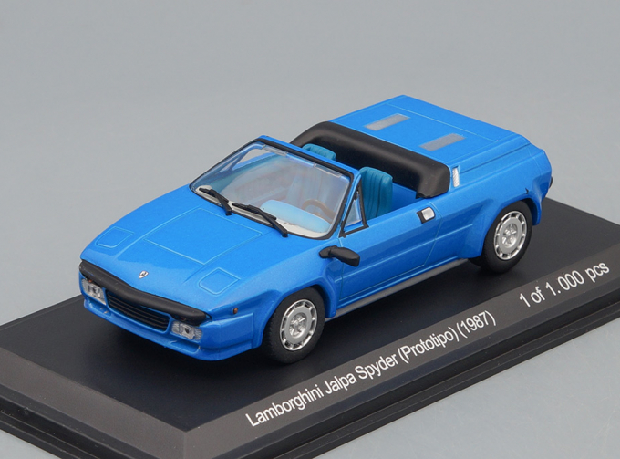 LAMBORGHINI Jalpa Spyder Prototipo (1987), metallic blue