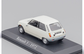 Renault 5 1972, white