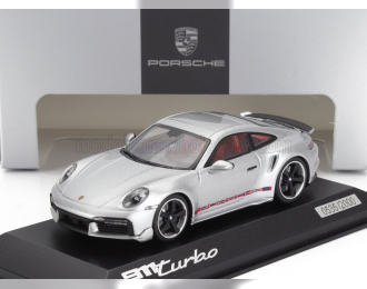 PORSCHE 911 992 Turbo Coupe (2023) - First Turbo Remastered, Silver