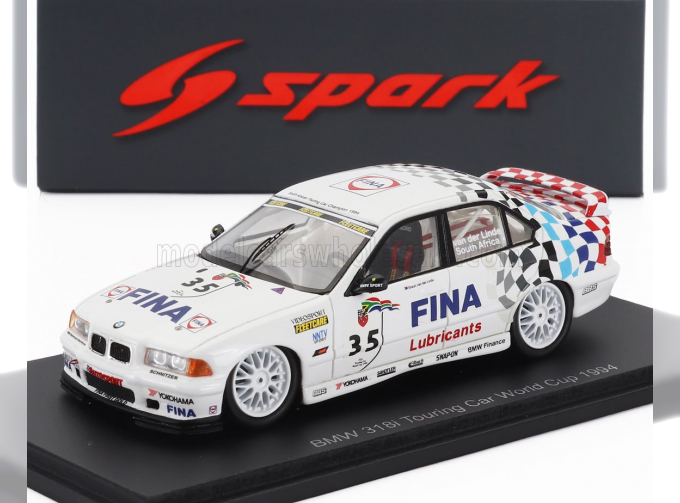 BMW 3-series 318is №35 Touring Car World Cup (1994) Shaun Van Der Linde, White