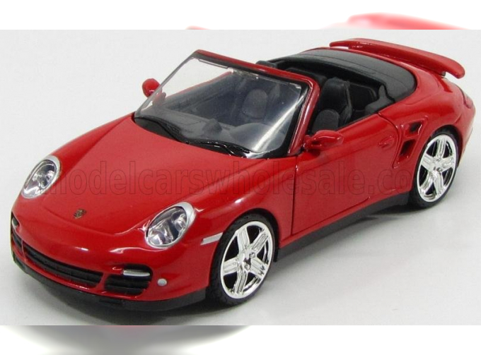 PORSCHE 911 997 Turbo Cabriolet (2007), Red