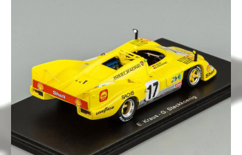 PORSCHE 908/03 #17 7th E. Kraus - G. Steckoenig, yellow LM (1976), yellow