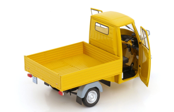 PIAGGIO Ape P501 Open (1979) - Con Vetrina - With Showcase, Giallo Texas