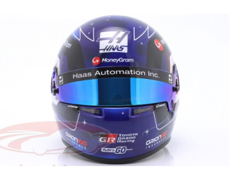 MINI HELMET Oliver Bearman MoneyGram Haas F1 Team #87 Singapore GP Formula 1 (2025)