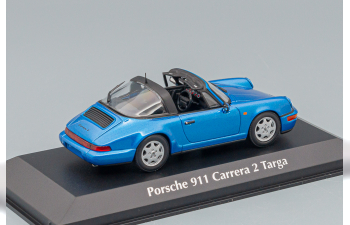 PORSCHE 911 964 Targa Cabriolet (1991), blue met