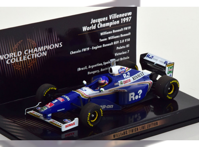 WILLIAMS Renault FW19 World Champion, Villeneuve (1997)