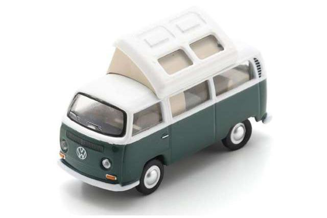 VOLKSWAGEN T2 Campingbus (1967), white / green
