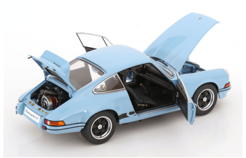 PORSCHE 911 Carrera 2.7 RS (1973), light blue/black