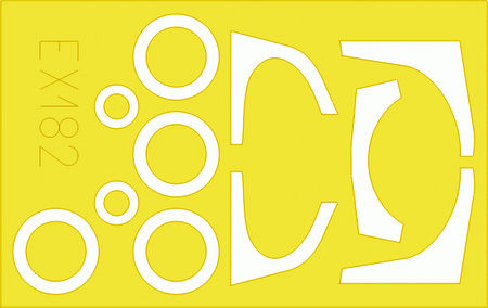 Окрасочная маска Немецкий истребитель Heinkel He 162 A-2 Volksjager