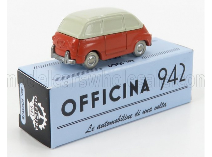 FIAT 600 Multipla (1956), Red Cream