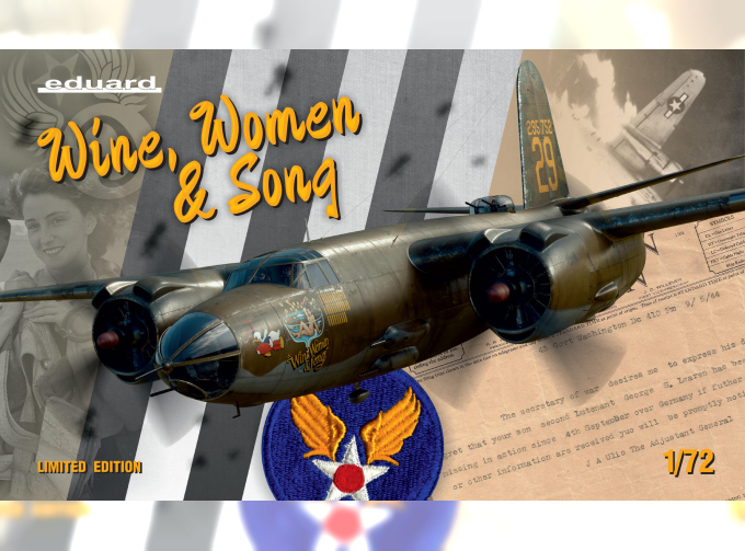 Сборная модель B-26B/C WINE, WOMEN & SONG