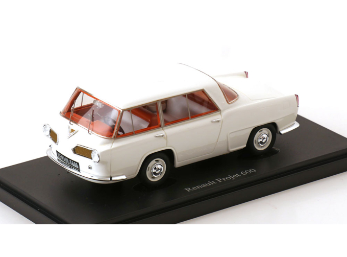 RENAULT Projet 600 France (1957), White Red
