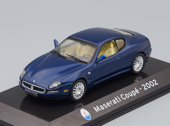 MASERATI Coupe (2002) - Con Vetrina - With Showcase, Blue