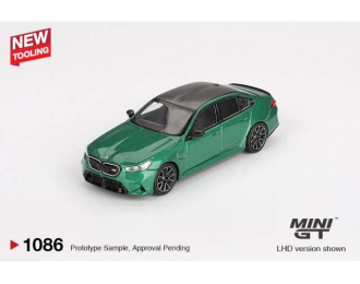 BMW M5 (G90) Isle of Man, green metallic 2024