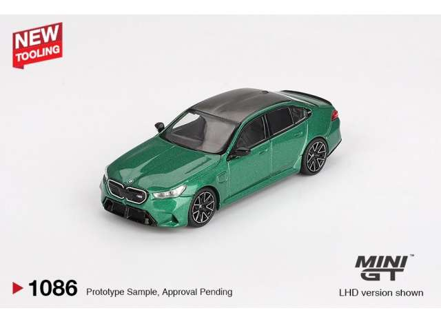 BMW M5 (G90) Isle of Man, green metallic 2024