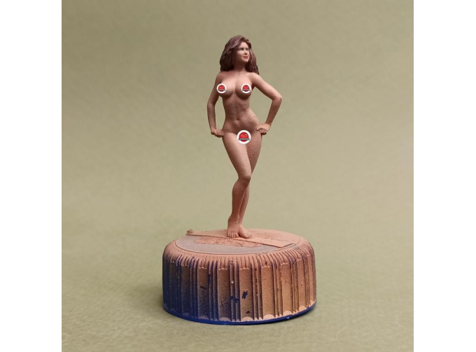 Фигура 0864 Нагота без стеснения, окрашенная (цвет в ассортименте)