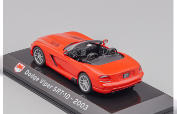 DODGE Viper SRT-10 (2003), red