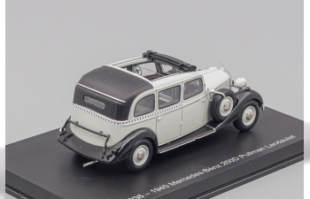 (Уценка!) MERCEDES-BENZ 260D W138 Pullman landaulet Berlin taxi (1936-1941), black / grey