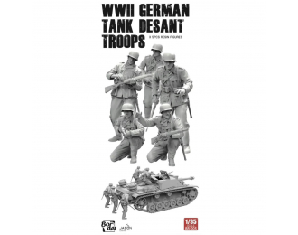 Сборная модель Немецкие танковые десанты времен Второй мировой войны