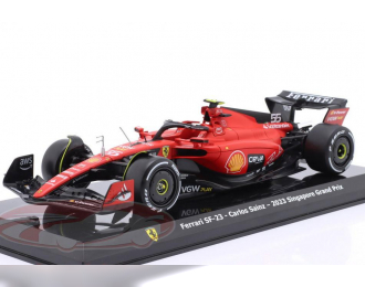 FERRARI SF-23 #55 Winner Singapore GP Formula 1 Carlos Sainz (2023)