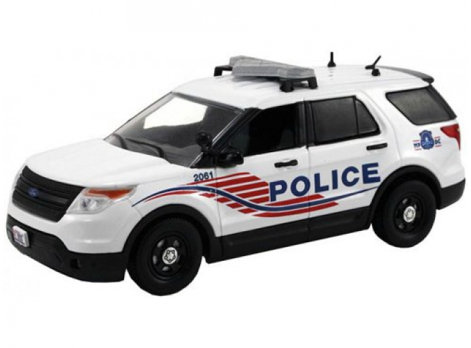 FORD Explorer Interceptor Utility Metropolitan Police Washington (2014), white