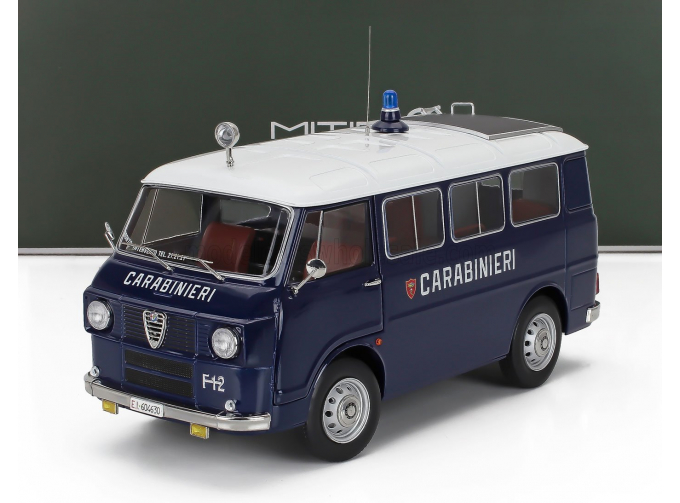 ALFA ROMEO F-12 Minibus 1-series Carabinieri - Police - (1969), Blue White